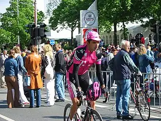 Giuseppe Guerini tijdens Rund um den Henninger-Turm 2003.