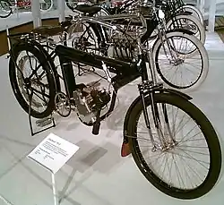 Een Gladiator-motorfiets uit 1913