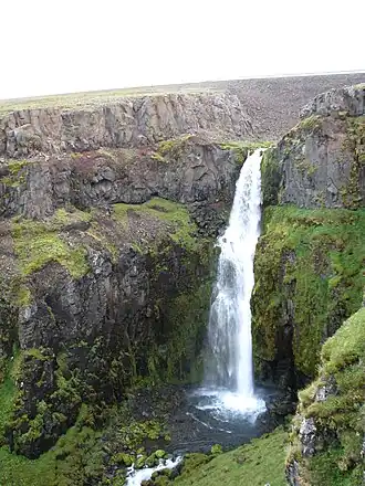 De Gljúfursárfoss.