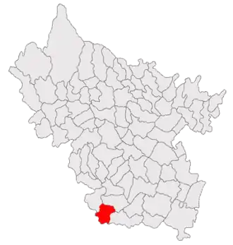 Kaart van Glodeanu Sărat