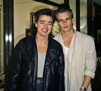 Richard Drummie en Peter Cox in 1985