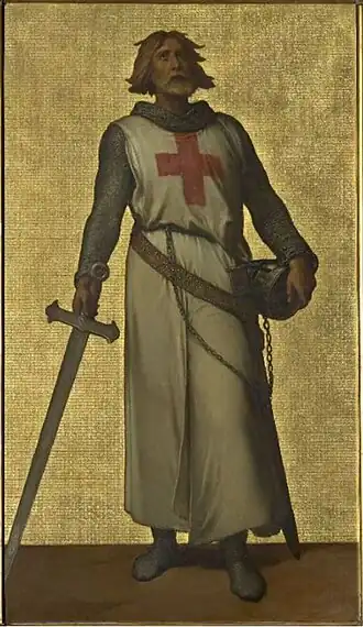 Godfried van Bouillon(19e eeuw), Louis Gallait, Senaat in het Paleis der Natie