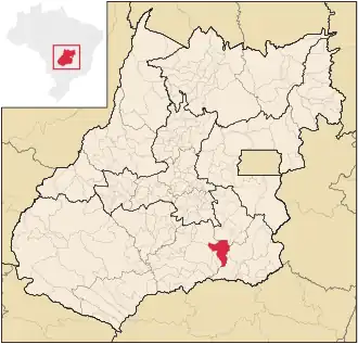 Kaart van Caldas Novas