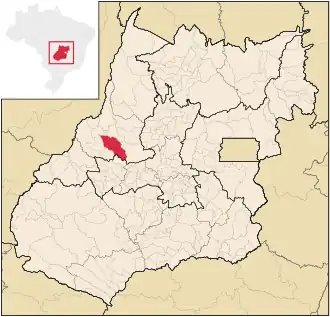 Kaart van Itapirapuã