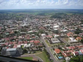 Goioerê van boven gezien
