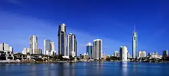 Skyline van Gold Coast
