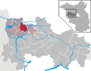 Kaart van Gollenberg