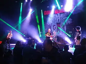 Rankin samen met Good Riddance in 2019