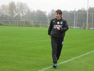 Goran Lovre op Trainingscomplex Noord-Nederland