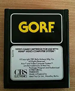 Gorf cartridge