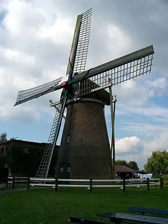 Korenmolen Geertruida Cornelia (september 2008)