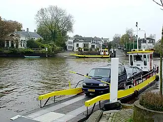 Zicht op Gouderak vanaf Moordrecht