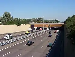 Gouwe-aquaduct gezien vanuit richting Rotterdam/Den Haag