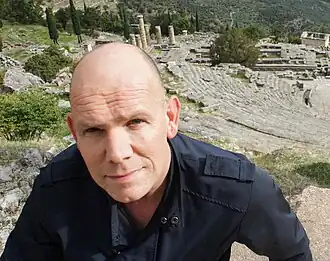 Govert Derix in Delphi, Griekenland