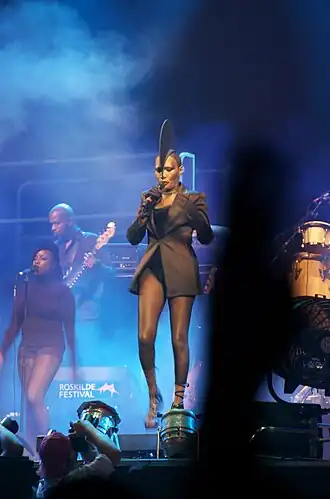 Grace Jones op het Roskilde Festival (2009)