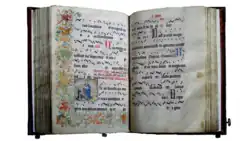 De boom van Jesse als randversiering op een pagina uit het Graduale van Johannes van Deventer