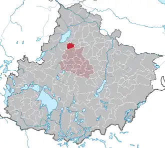 Kaart van Grammentin