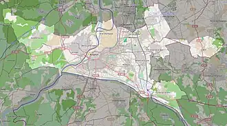 Kaart van Île de la Barthelasse