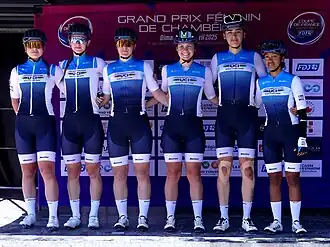 De ploeg in de Grote Prijs van Chambéry 2025