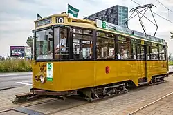 Vierasser ingezet voor toeristen in Rotterdam.