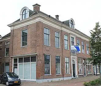 Vooraanzicht van het Gratamahuis