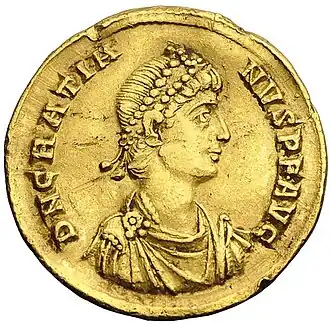 solidus van Gratianus