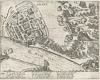 Overzicht van het beleg(Collectie: Rijksmuseum Amsterdam)