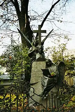 Graf van Tsjaikovski op de Tichvin-begraafplaats van het Alexander Nevski-klooster, Sint-Petersburg