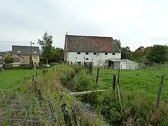 Wateraanvoer naar de molen