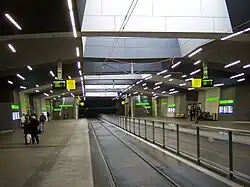 Ondergrondse tramhalte