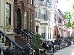 Negentiende-eeuwse huizen in Brooklyn