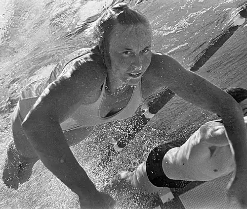 Onderwaterfoto van Gretta Kok