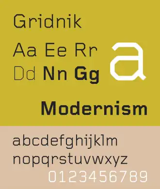 Voorbeeld van Gridnik