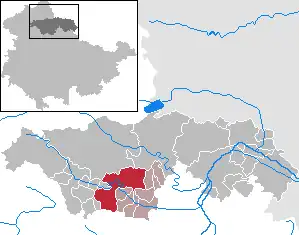 Kaart van Großenehrich