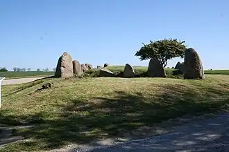 Het Hunebed bij het gehucht Nobbin