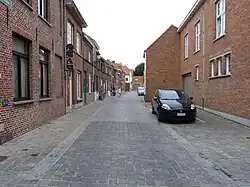 De Groenestraat, gezien richting Raamstraat