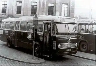 Leyland/Verheul stadsbus 68 uit 1961, GVG, Groningen