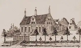 tekening van Jacobus Craandijk