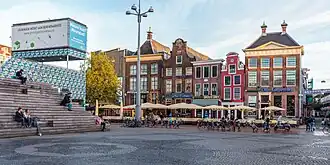 De zuidzijde van de Grote Markt