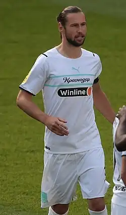 Krychowiak in 2021 bij Krasnodar