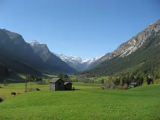 Blik in het Gschnitztal