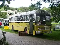 GTW-bus 475 op bezoek in het Nederlands Openluchtmuseum; juni 2016