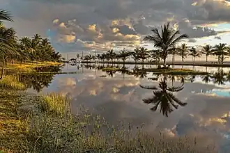 Guaratiba bij zonsopgang in de gemeente Prado
