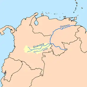 Stroomgebied van de Guaviare