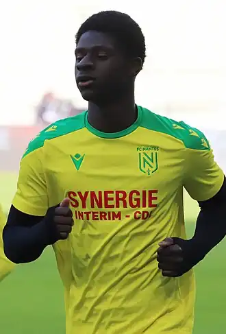 Guirassy in 2025 als speler van FC Nantes