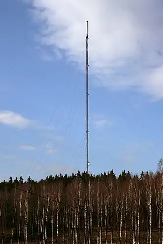 De Gungvalamast in 2010