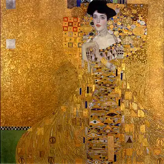 Portret van Adèle Bloch-Bauer I, 1907, Neue Galerie, New York