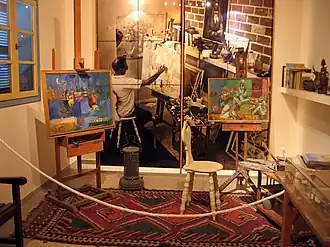 Gutmans atelier, Nahum Gutman museum