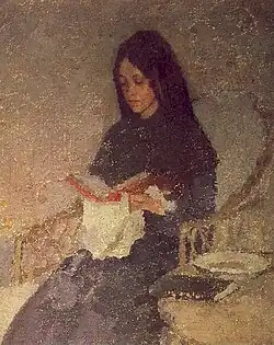 Her Favourite Book, ca. 1910