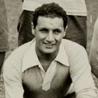 Héctor Castro met Uruguay in 1928.